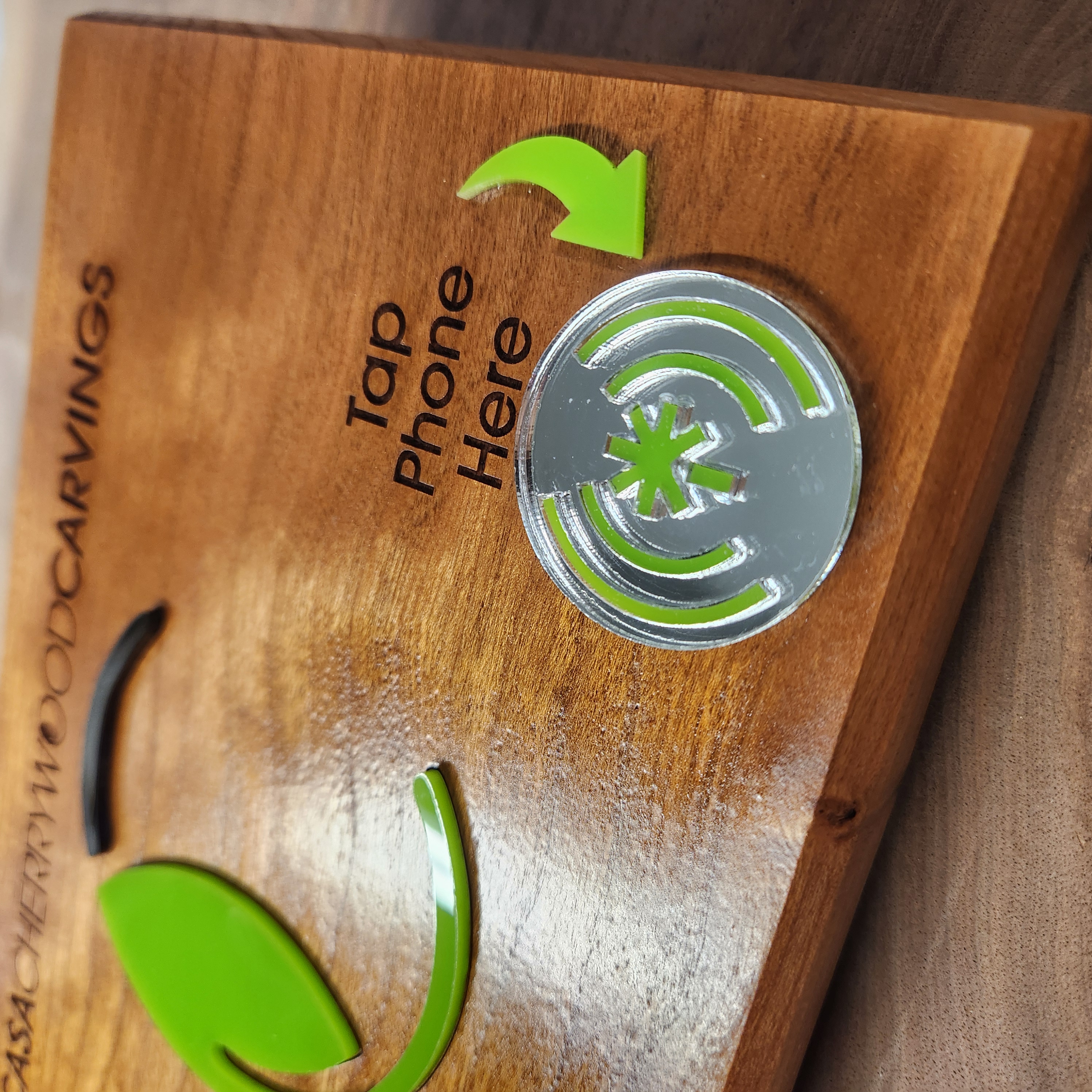 TouchWood by RESiTAP NFC tap point detail