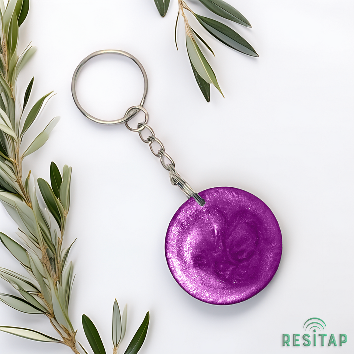 RESiTAP Purple Keychain